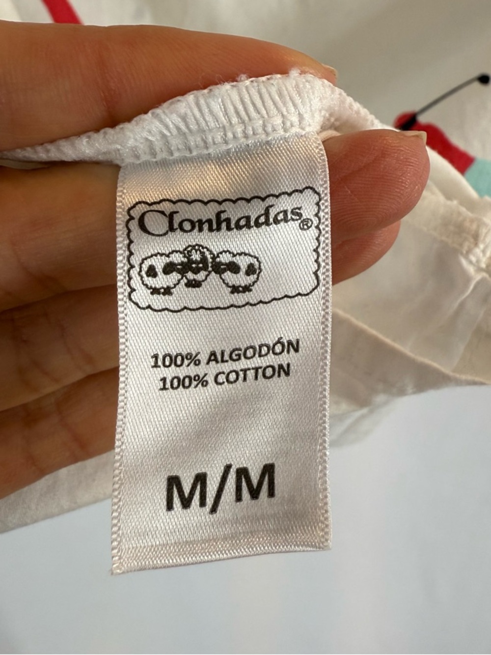 Clonhadas Men’s White Short-Sleeve Golf Print Shirt, Pijamas Size: M 100% cotton - Picture 8 of 13